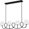 Quoizel Atkins Linear Chandelier 4 Lights Matte Black ATK440MBK - alternate 6